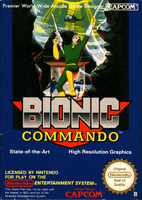 Bionic Commando box art (NA)