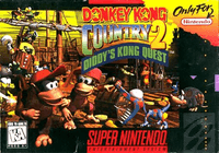 Donkey Kong Country 2: Diddy's Kong Quest box art (NA)