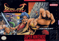Breath of Fire box art (NA)