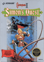 Castlevania II: Simon's Quest box art (NA)
