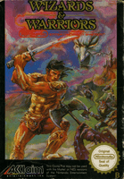Wizards & Warriors 1 box art (NA)