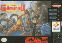 Super Castlevania IV box art (NA)