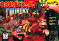 Donkey Kong Country box art (NA)
